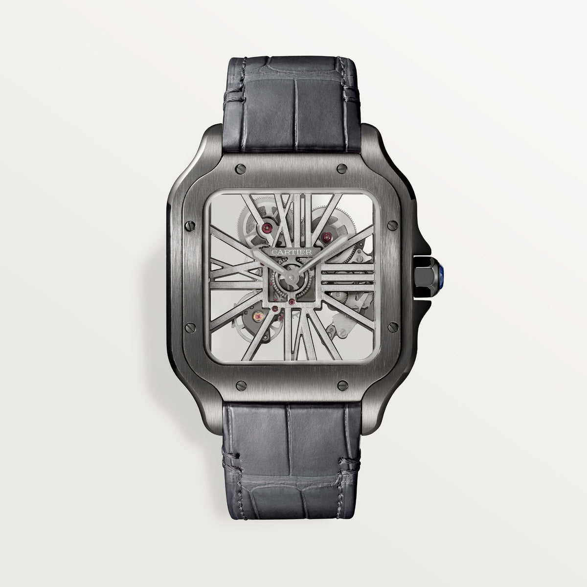 Cartier Santos De Cartier Skeleton Watch, Large Model, Manufacture