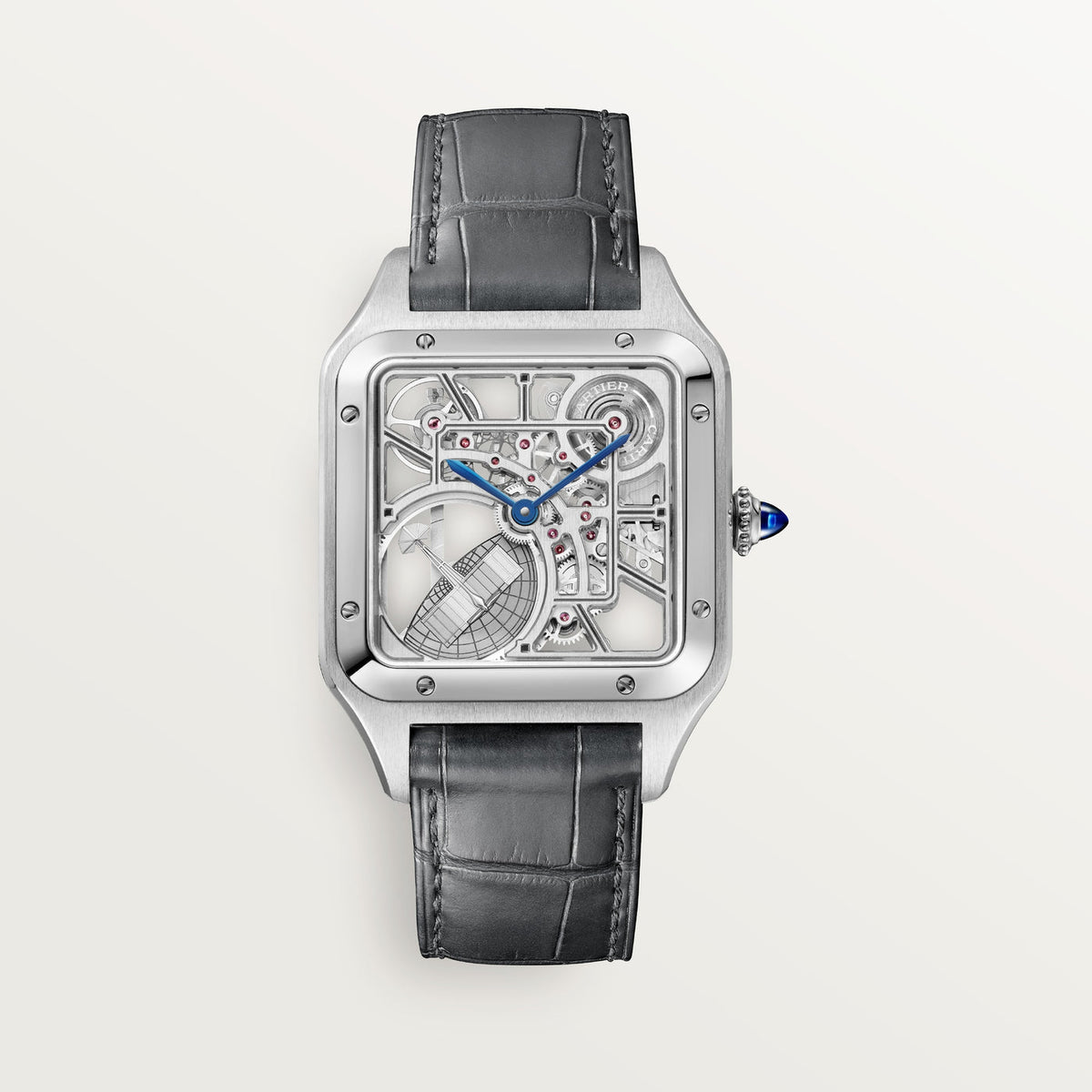 Cartier Santos-Dumont Skeleton Watch, Large Model