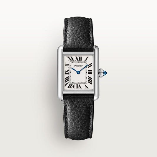 Cartier Tank Must watch, small model, High Autonomy quartz movement. Steel case WSTA0135