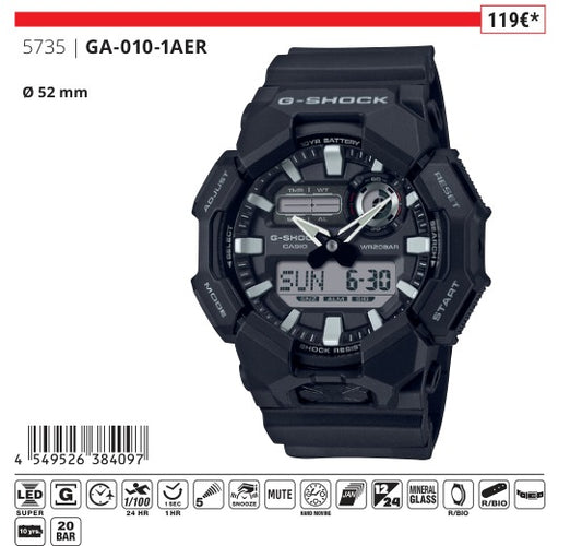 Casio G-Shock GA-010-1A