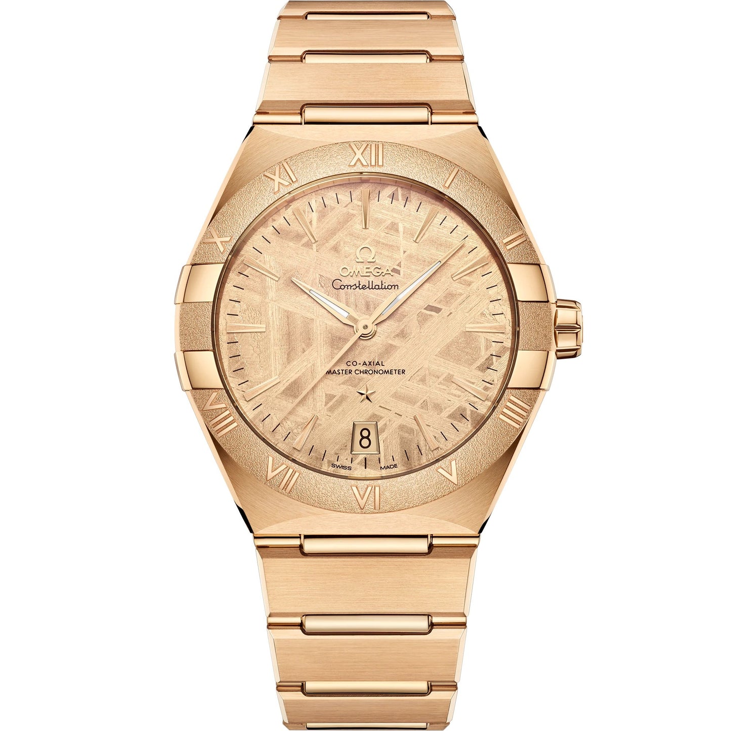 Omega Constellation 41 mm — Moonshine™ Gold on Moonshine™ Gold