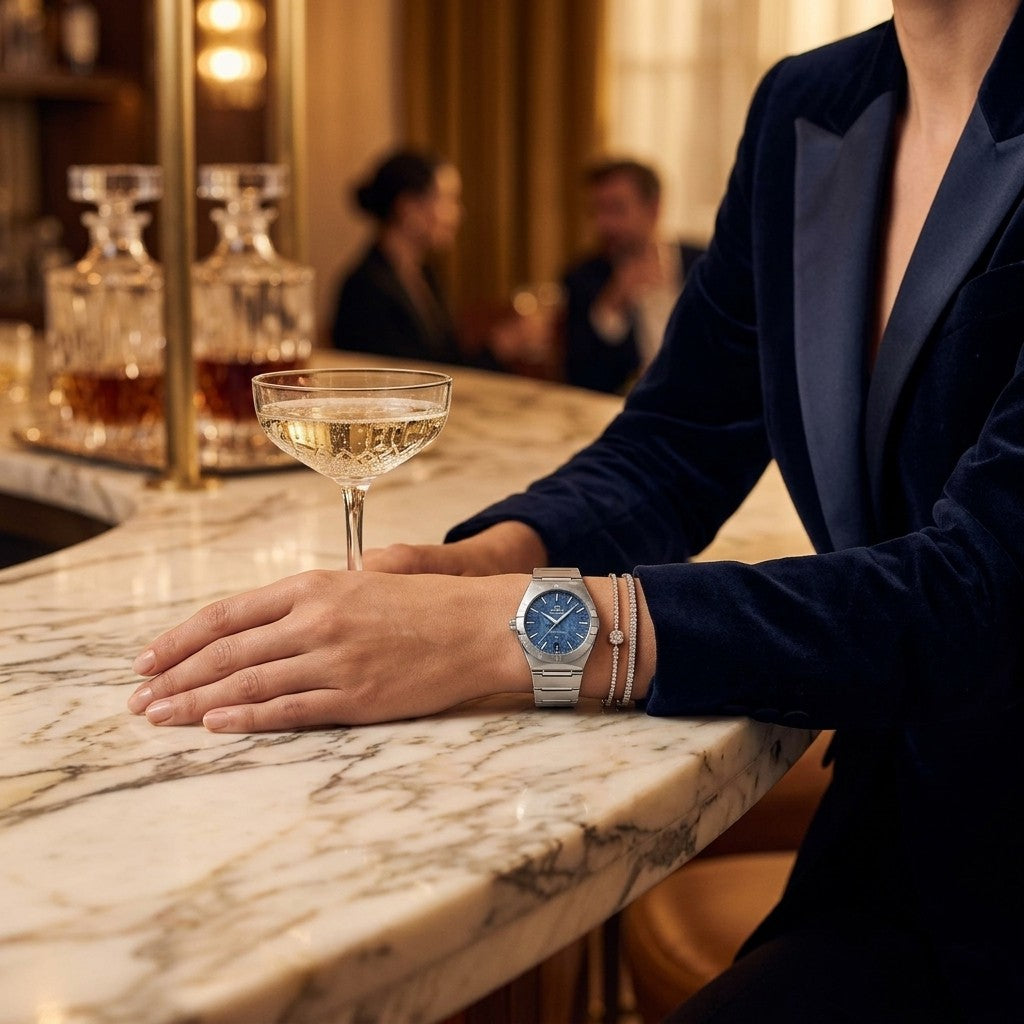 Omega Constellation 41 mm — Steel on Steel (131.30.41.21.99.003) — lifestyle
