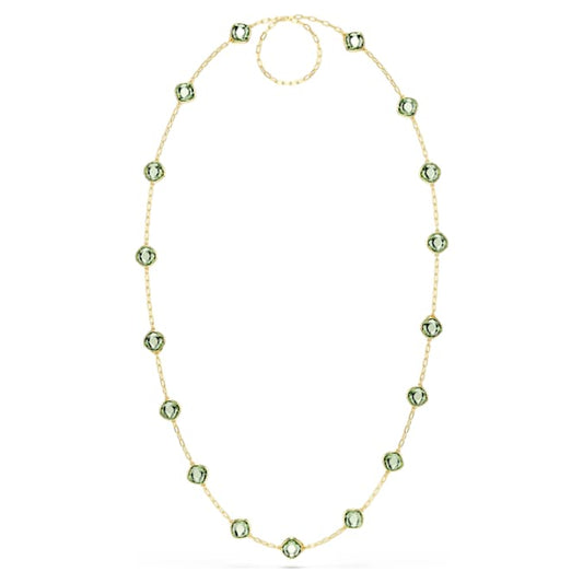 Chroma strandage Octagon cut, Multicolored, Gold-tone plated