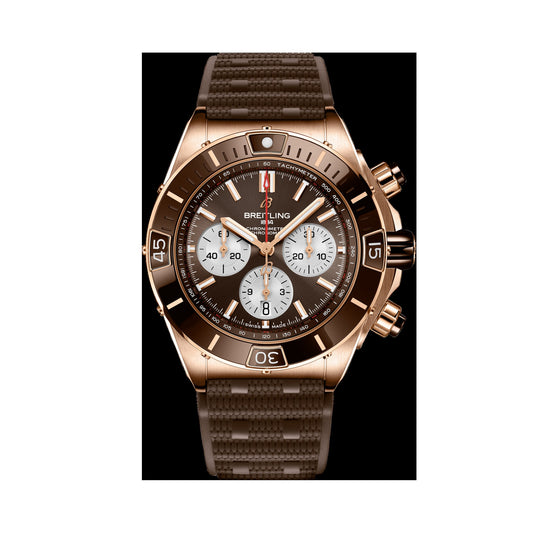 Breitling Super Chronomat B01 44 — Brown Dial