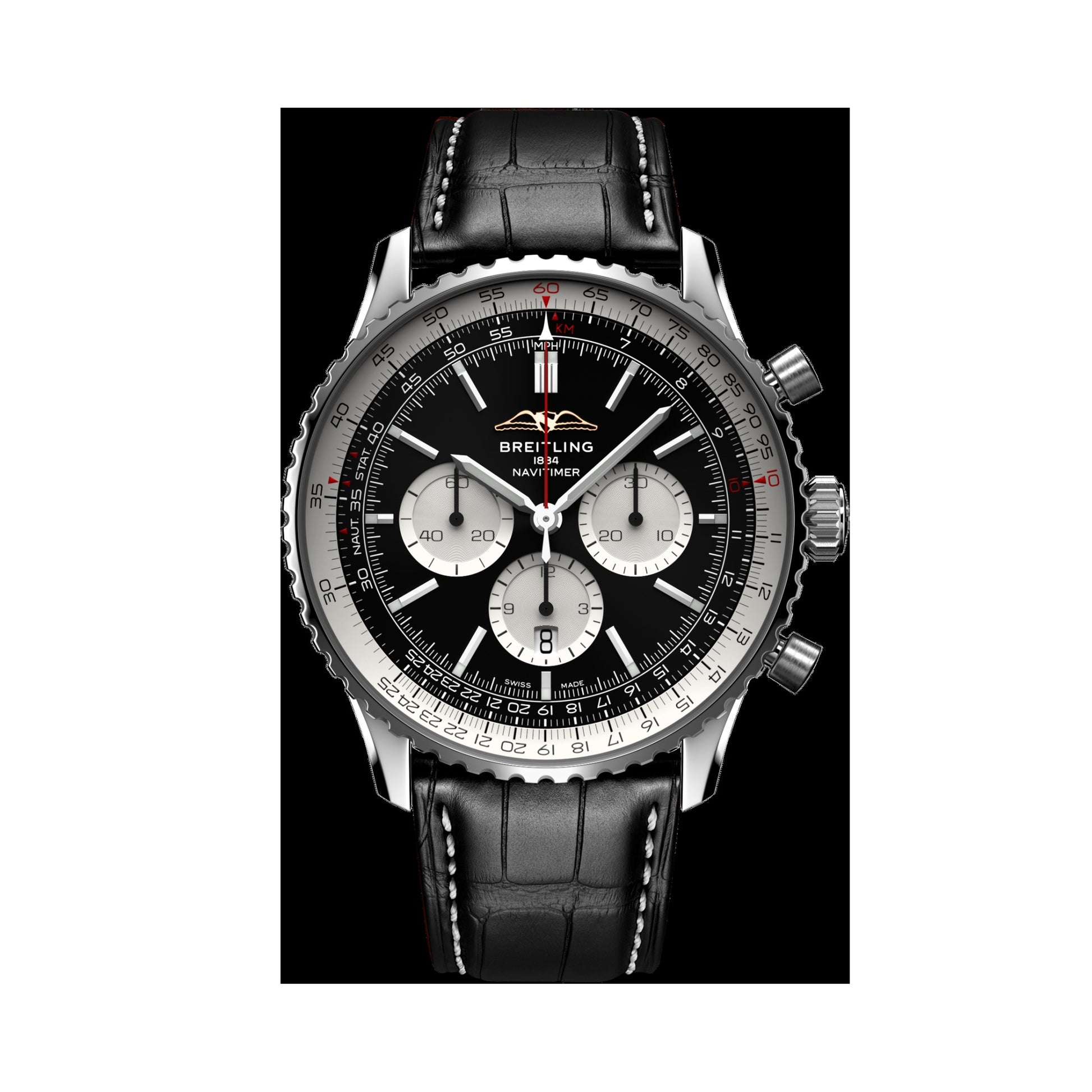 Breitling Navitimer B01 Chronograph 46 — Black Dial