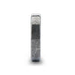 Fingerprint Engraved Flat Pipe Cut Tungsten Ring Polished - Spartan - 4mm - 12mm - 6mm