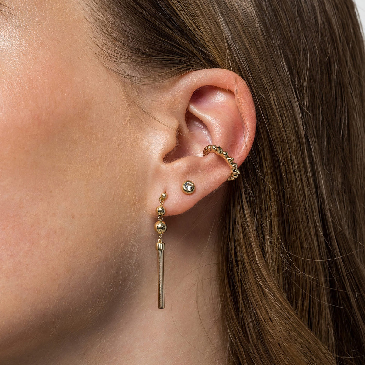 Gabriel & Co. 14K Yellow Gold Bujukan Drop Earrings