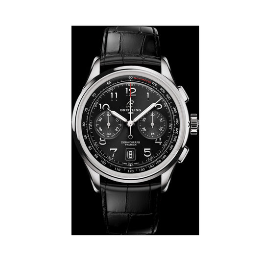 Breitling Premier B01 Chronograph 42 — Black Dial