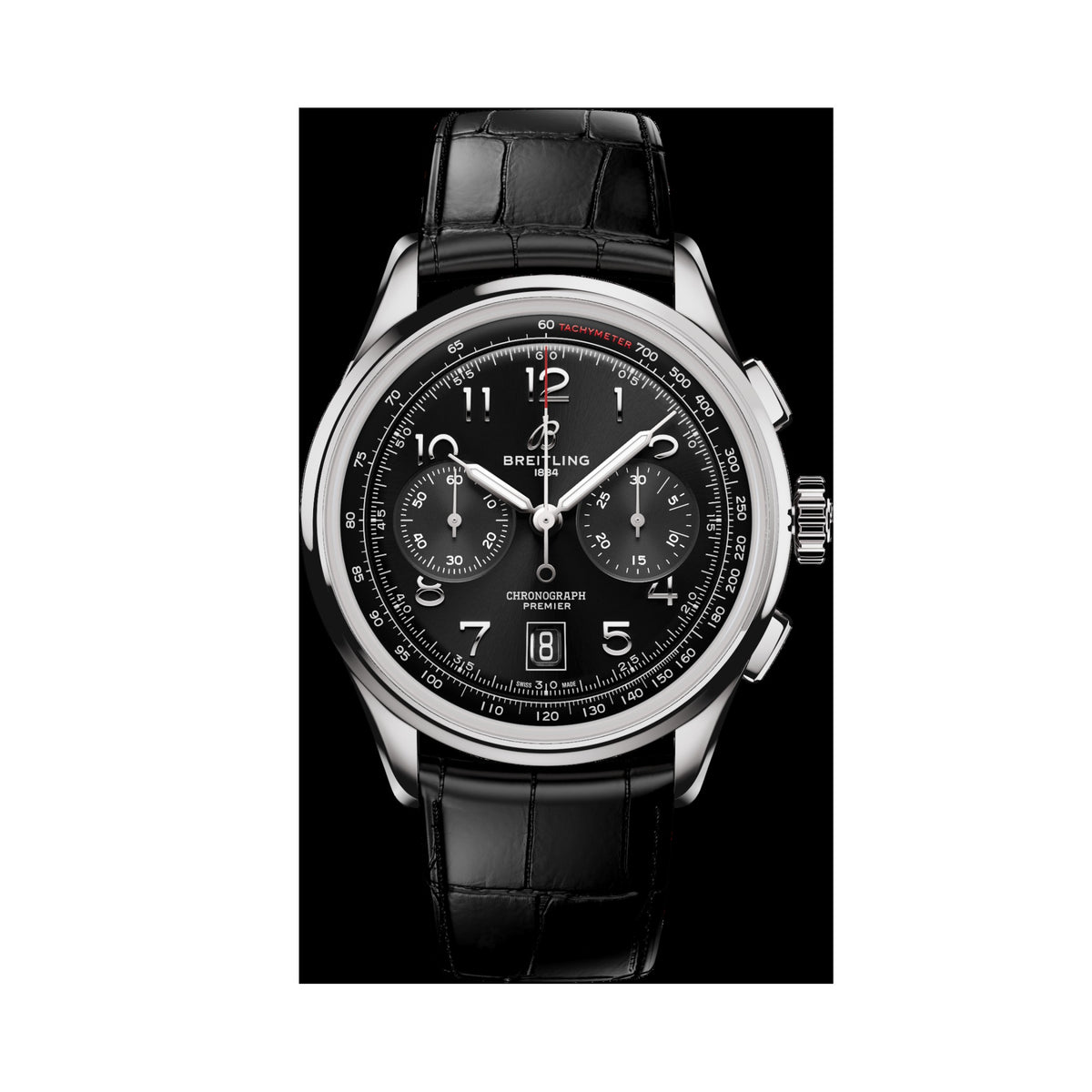 Breitling Premier B01 Chronograph 42 — Black Dial