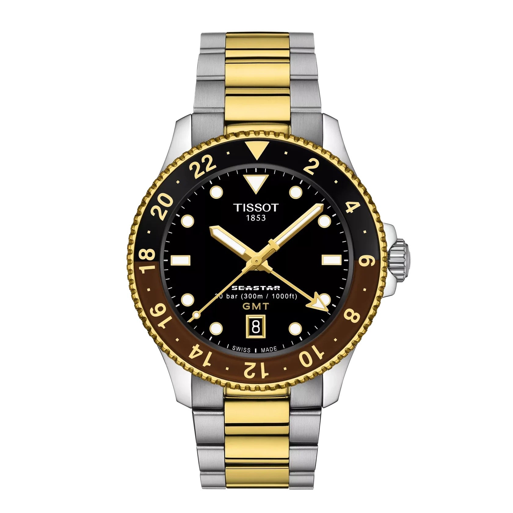 Tissot Seastar 1000 GMT 40mm - T120.852.22.051.00