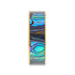 GALAN Flat 14K Yellow Gold Ring with Mother of Pearl Inlay and Polished Edges - 8mm