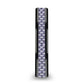 LILAC Beveled Black Ceramic Ring with Purple Carbon Fiber Inlay - 4mm & 6mm