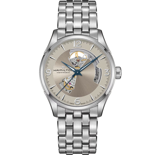 Hamilton Jazzmaster Open Heart Auto Beige Dial H32705121