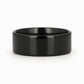 NEO Flat Black Titanium Wedding Ring - 8mm