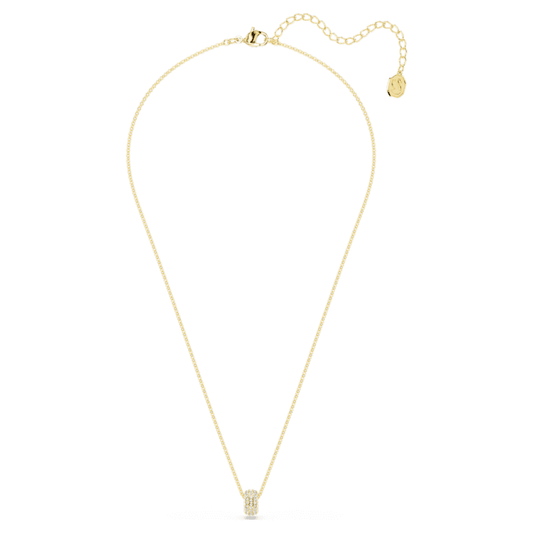 Dextera pendant White, Gold-tone plated