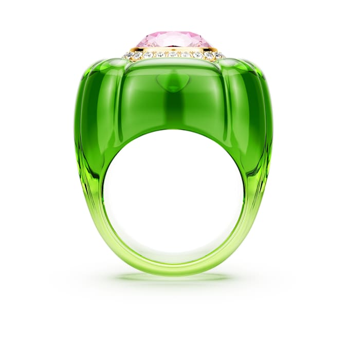 Dulcis cocktail ring Cushion cut, Pavé, Multicolored