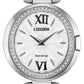 Citizen Capella Ladies Eco-Drive Silver Stainless Steel Watch EX150052A