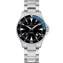 Hamilton Khaki Navy Scuba Auto - Dial color:Black - H82315131