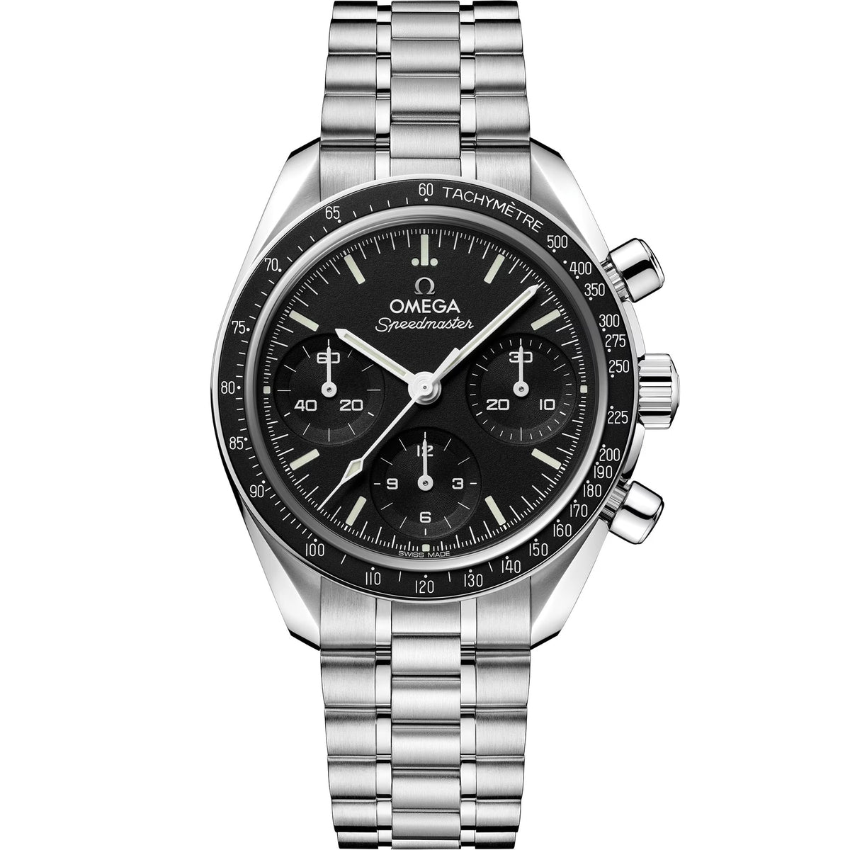 Omega Speedmaster 38 38 mm — Steel on Steel (324.30.38.50.01.002)