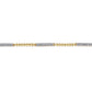Gabriel & Co. 14K Yellow Gold Bujukan Diamond Tennis Bracelet .52CTW