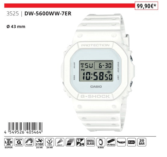 Casio Casio DW-5600WW-7