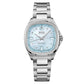 MIDO Multifort TV 35 Blue Mother of Pearl and Diamond Dial Stainless Steel Watch - 34.2 X 35mm