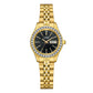 Citizen Ladies Quartz Gold Tone Black Dial EQ053255E