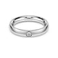 Eternity band ring Lab-grown diamonds 0.05 ct tw, 14K white gold