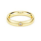 Eternity band ring Lab-grown diamonds 0.05 ct tw, 14K yellow gold