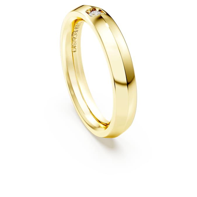 Eternity band ring Lab-grown diamonds 0.05 ct tw, 14K yellow gold