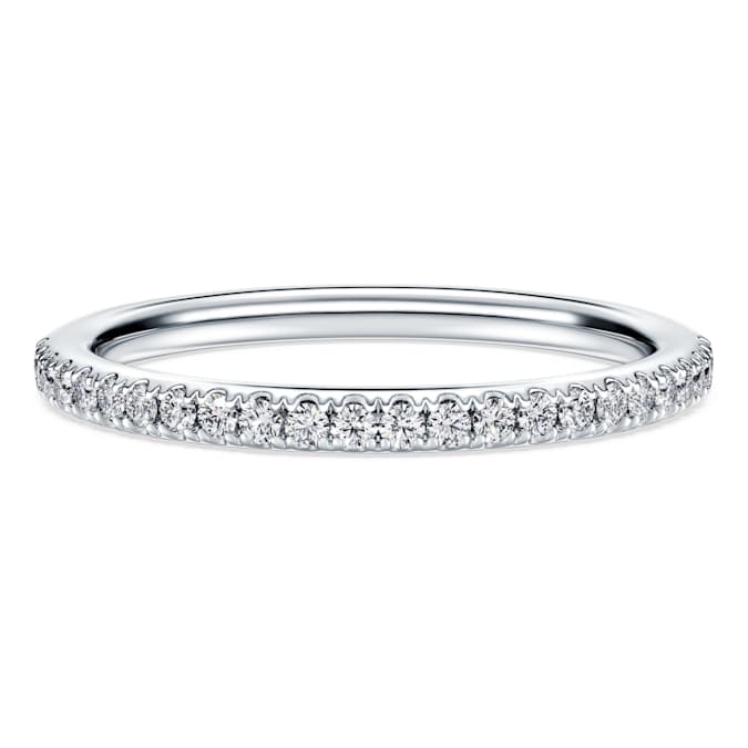 Eternity band ring Lab-grown diamonds 0.2 ct tw, Round shape