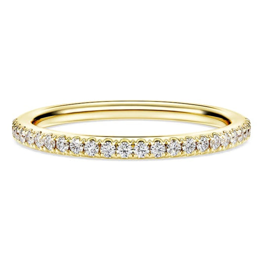Eternity band ring Lab-grown diamonds 0.2 ct tw, Round shape