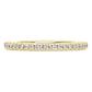 Eternity band ring Lab-grown diamonds 0.2 ct tw, Round shape, 14K yellow gold