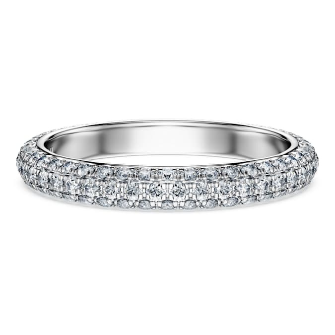 Eternity band ring Lab-grown diamonds 0.75 ct tw, Round shape, 14K white gold