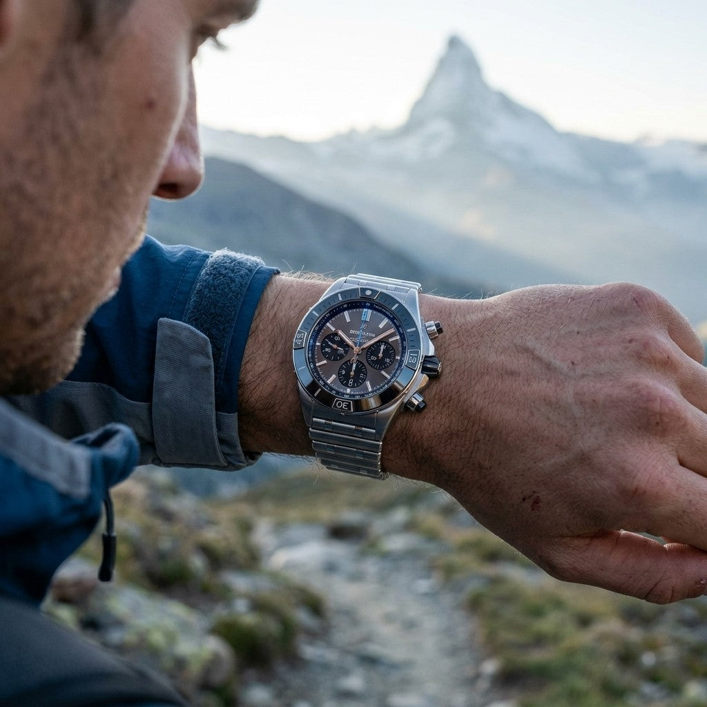 Breitling Super Chronomat B01 44 — Anthracite Dial — lifestyle