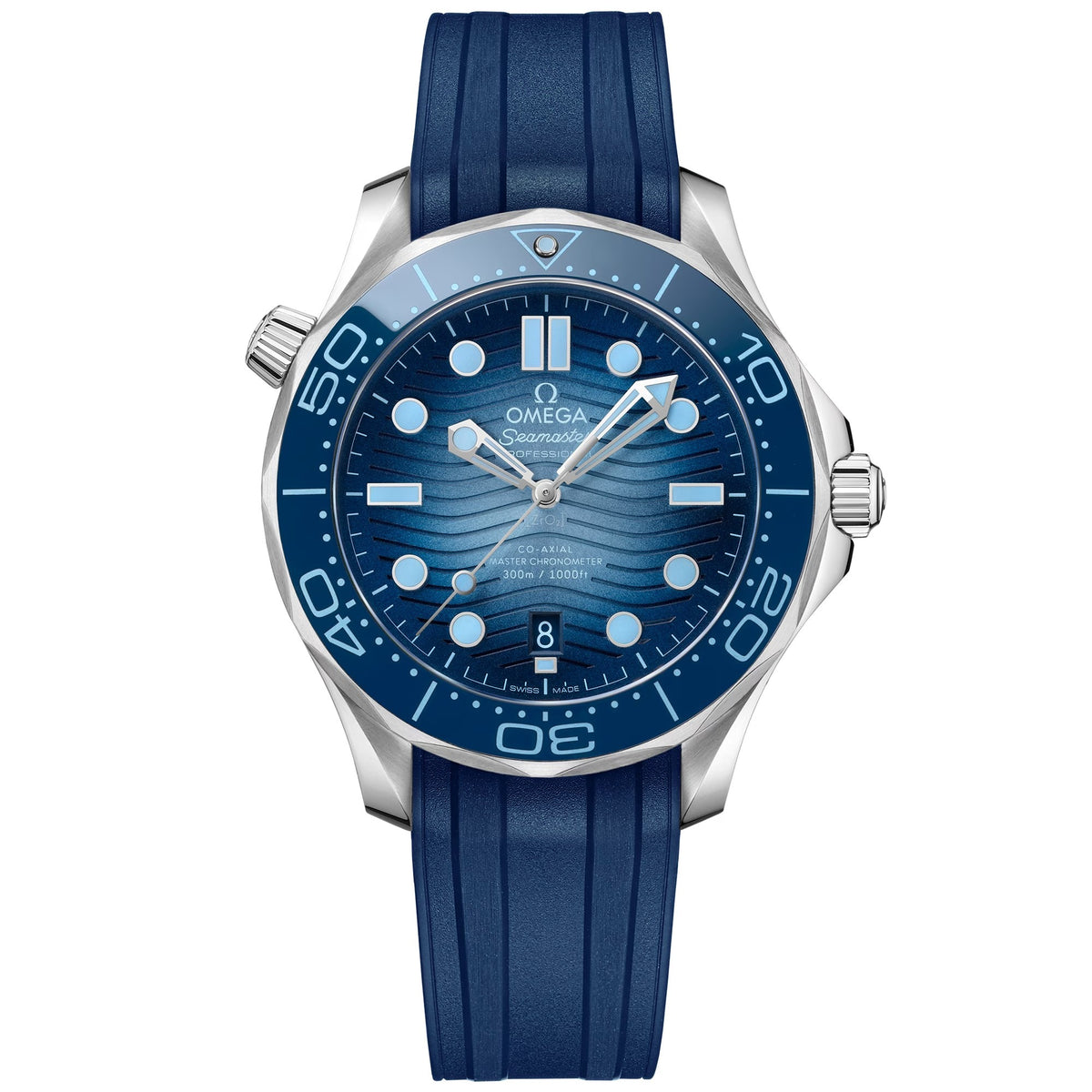 Omega Seamaster Diver 300M 42 mm — Steel on Rubber Strap (210.32.42.20.03.002)