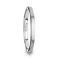 PERSEUS Domed with Brushed Finish Tungsten Band - 2mm - 12mm - 6mm
