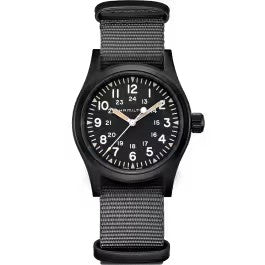Hamilton Khaki Field Mechanical - Dial color:Black - H69409930