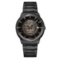 MIDO Commander Gradient Black See-Through Dial - Black PVD Stainless Steel Watch - 40mm