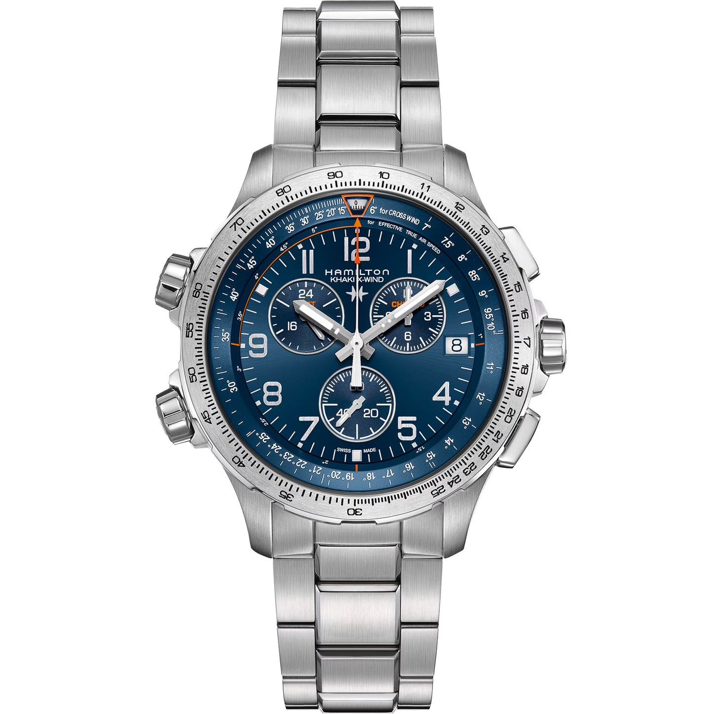 Hamilton X-Wind 46mm GMT Chrono Quartz H77922141