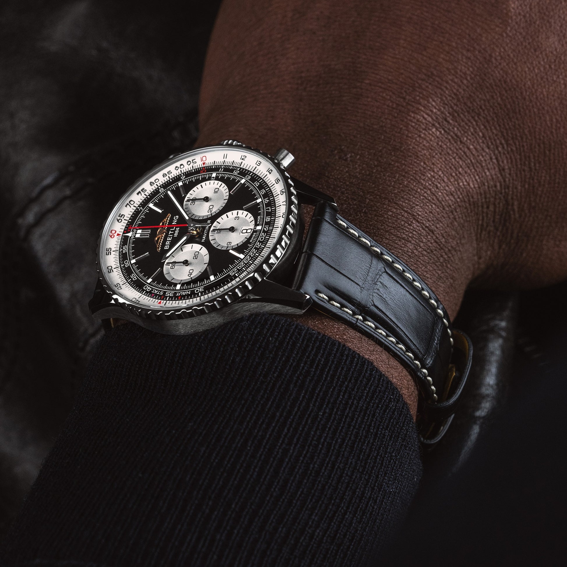 Breitling Navitimer B01 Chronograph 46 — Black Dial