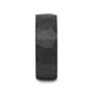 CHASM Black Tungsten Ring with Hammered Finish - 8mm