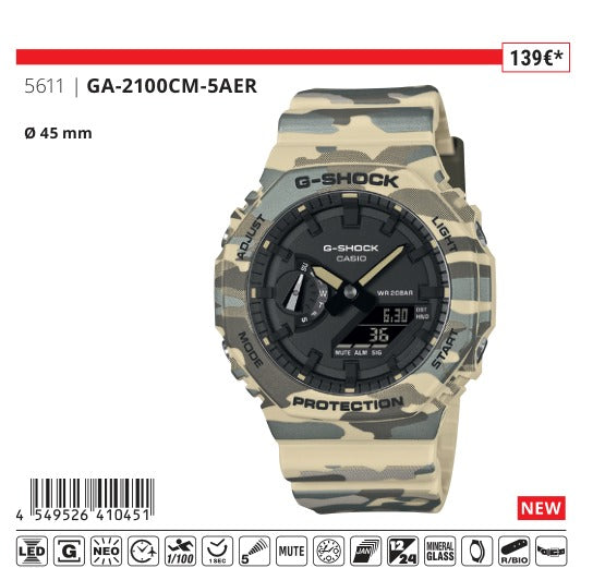 Casio G-Shock GA-2100CM-5A