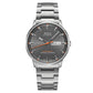 MIDO Commander Chronometer Anthracite and Orange Dial Stainless Steel Watch - 40mm