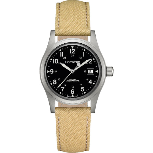 Hamilton Khaki Field Mechanical Black Dial H69439933