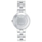 Movado Sapphire Silver Tone Mirror Dial Diamond Markers 28Mm 0607927
