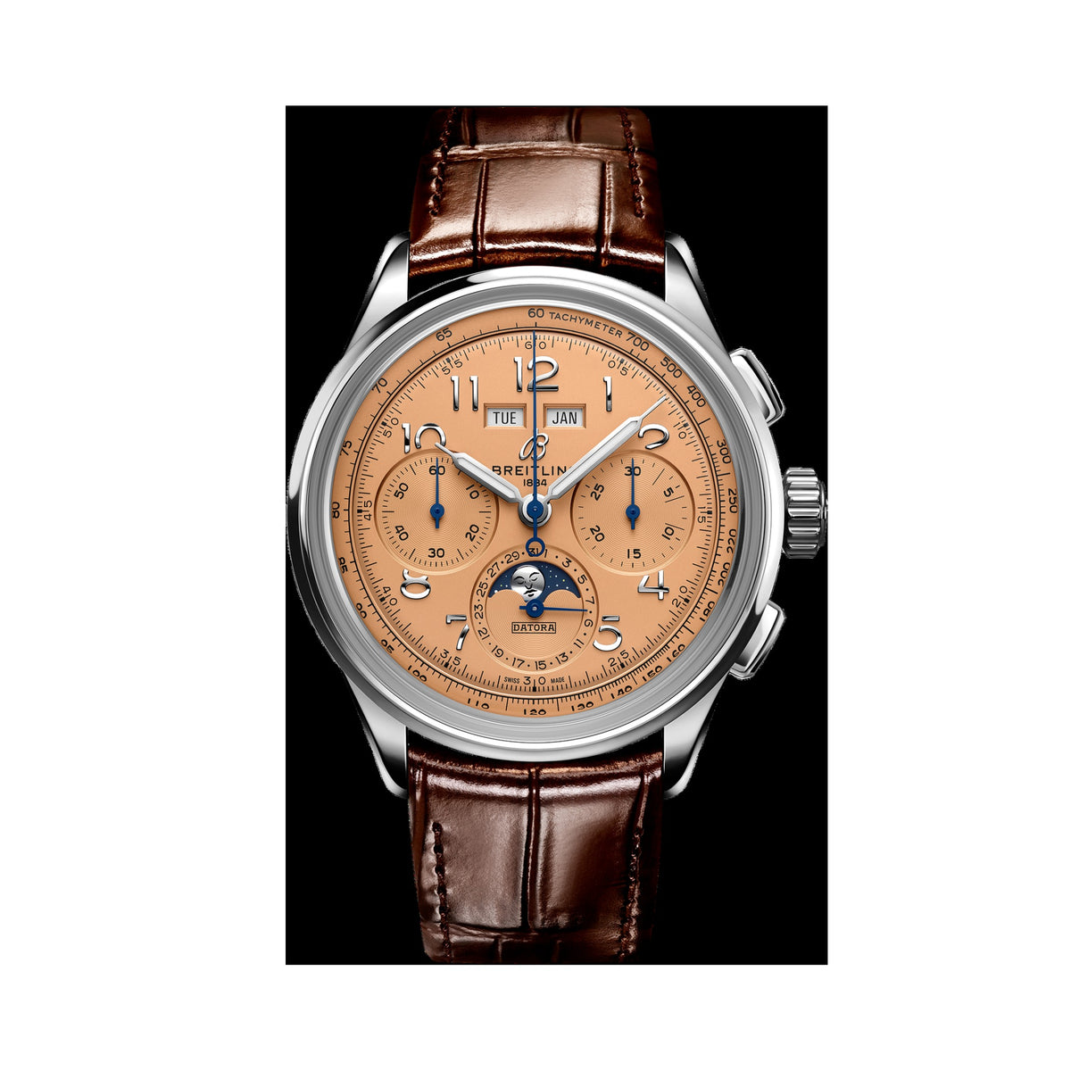 Breitling Premier B25 Datora 42 — Copper Dial