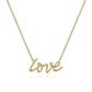 Gabriel & Co. 14K Yellow Gold Love Necklace