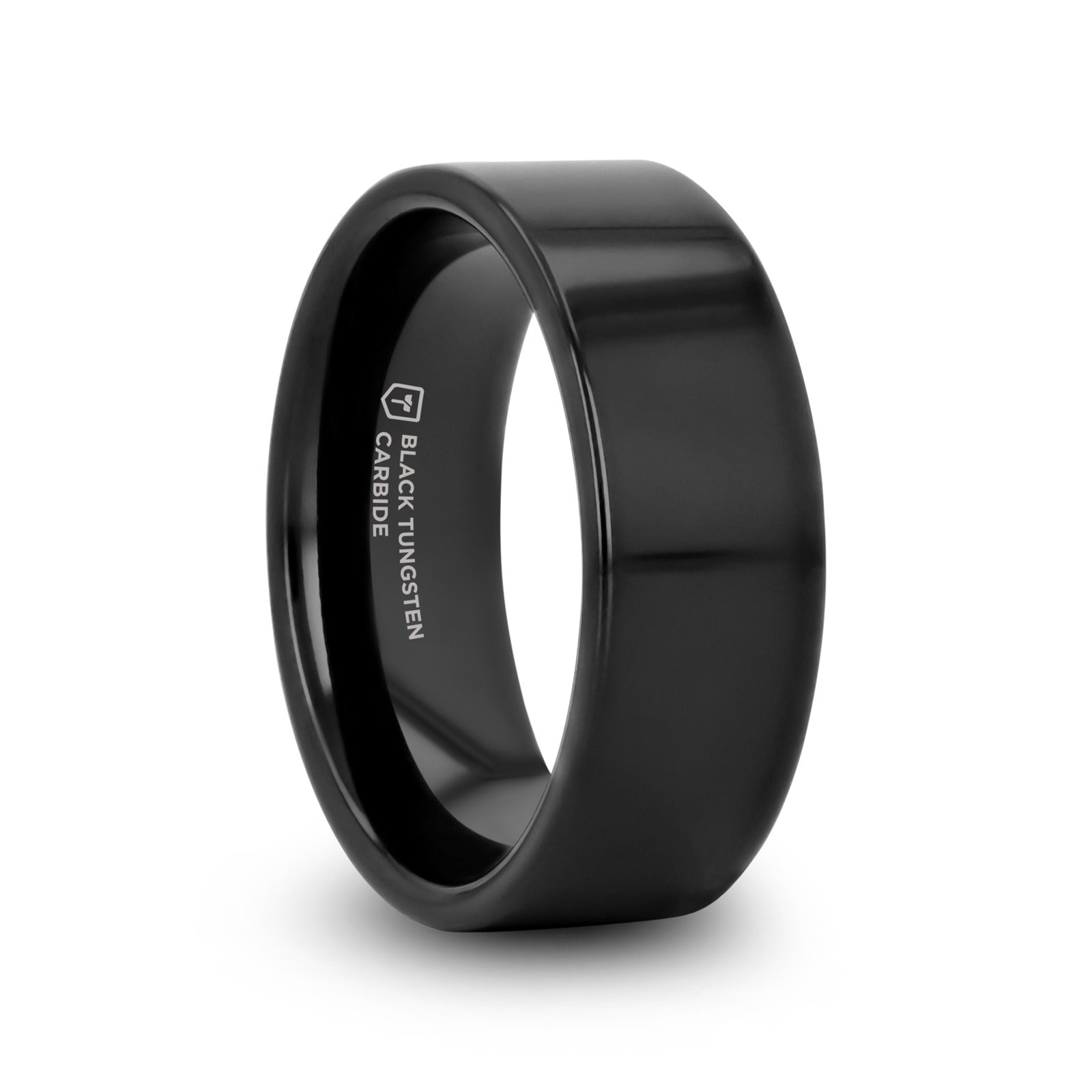 MORPHEUS Flat Black Tungsten Ring - 2mm - 12mm - 6mm