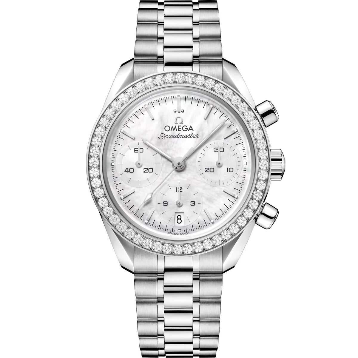 Omega Speedmaster 38 38 mm — Steel on Steel (324.15.38.50.05.001)